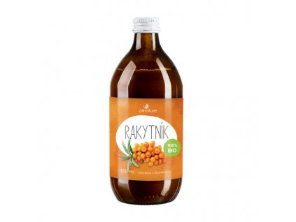 Allnature Rakytníková šťáva 100 % Bio 500 ml