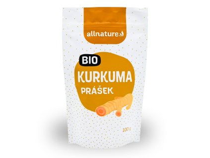 allnature kurkuma prasek bio 50 g