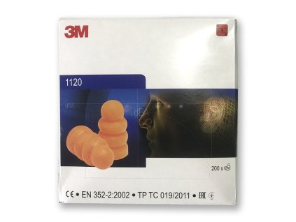 3M 1100 kuželové špunty do uší proti hluku