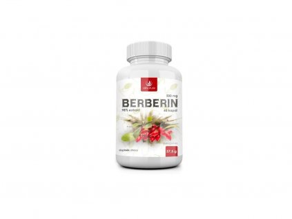 Allnature Berberín Extrakt 98% 500 mg 60 kapsulí