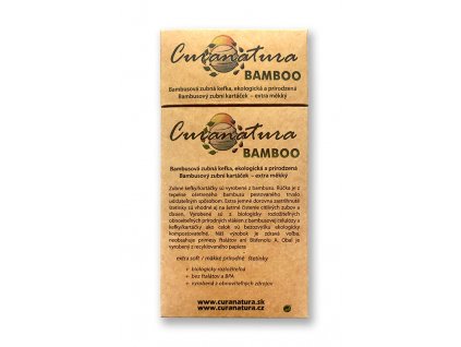 Curanatura Bamboo bambusové kartáčky 12ks