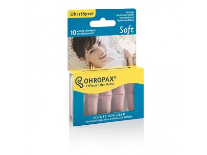 Ohropax Soft 5 párů pěnové špunty do uší 32 dB