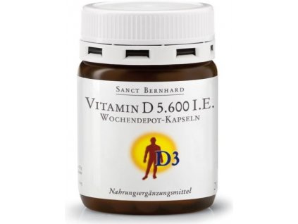 Sanct Bernhard Vitamin D 5600 IU postupné uvolňování 26 kapslí