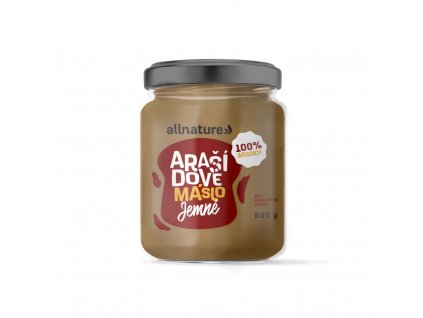 allnature arasidove maslo jemne 500 g