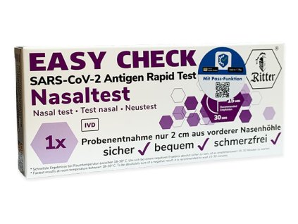 Antigenní test na koronavirus z nosu 1 ks