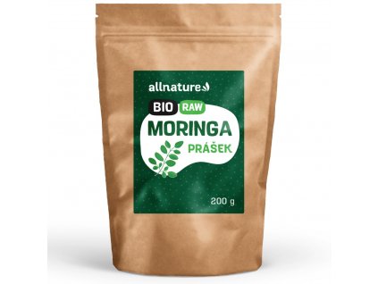 allnature moringa prasek raw 200 g