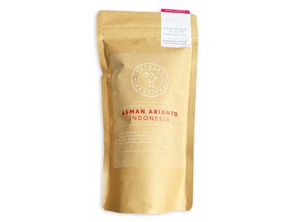 Asman Arianto Indonesia zrnková káva putovní pražířna 250g