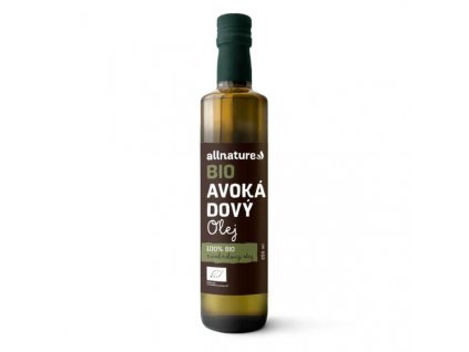 Allnature avokádový olej BIO 250 ml