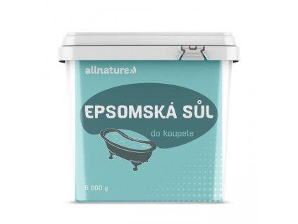 Allnature Epsomská sůl 5000g