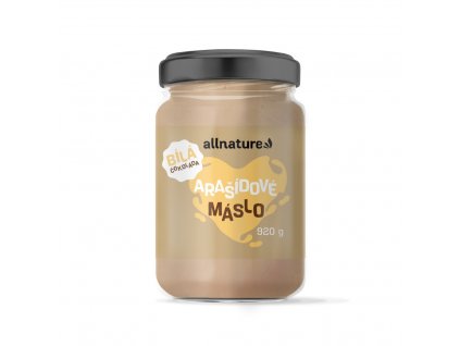 allnature arasidove maslo s bilou cokoladou 920 g