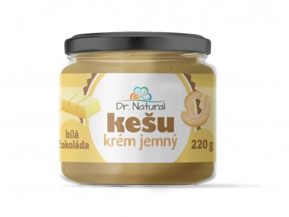 Dr. Natural kešu krém jemný bílá čokoláda 220 g