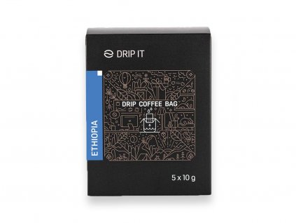 Drip it Etiopia Sidamo Ovocné, sladkasté, tóny mandarínky