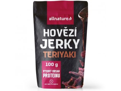 allnature beef teriyaki jerky 25 g