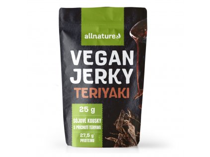 allnature vegan teriyaki jerky 25 g