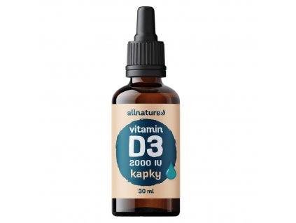 allnature vitamin d3 forte 2000iu kapky 30 ml