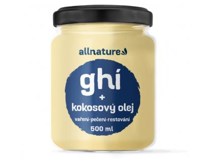 Allnature ghí kokosovy olej 500ml