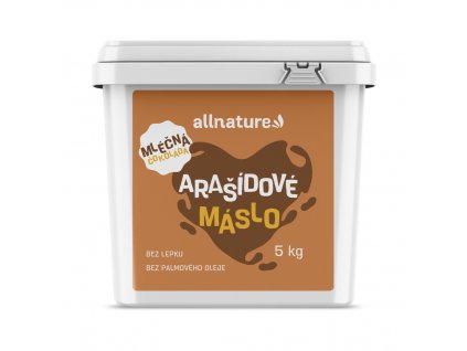 Allnature Arašidový krém s mliečnou čokoládou 5 kg