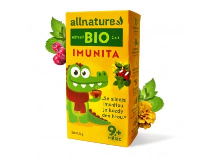 Allnature BIO Detský čaj Imunita 20x1,5 g