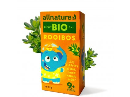 Allnature BIO Detský čaj Rooibos 20x1,5 g