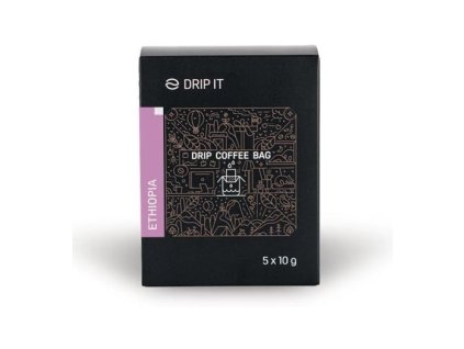 Drip it Ethiopia Legesse Borsamo  Broskyňová, čierny čaj, bergamot