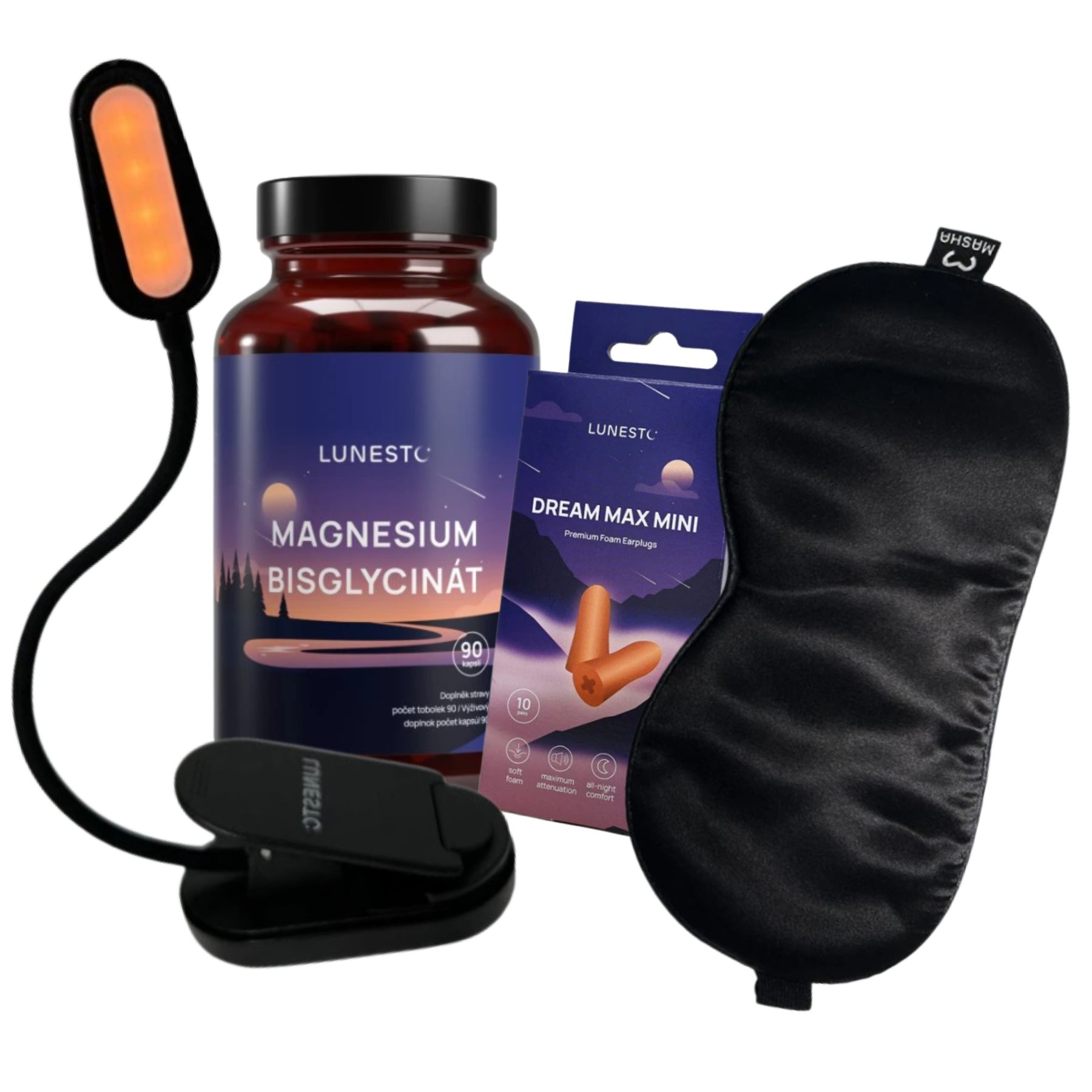 E-shop Earplugs.sk Lunesto Sada lepší spánok