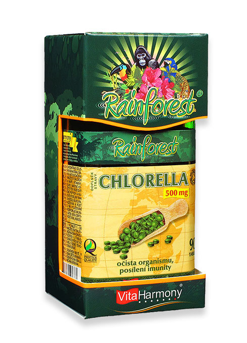 E-shop Rainforest Chlorella 500 mg - 90 tbl.