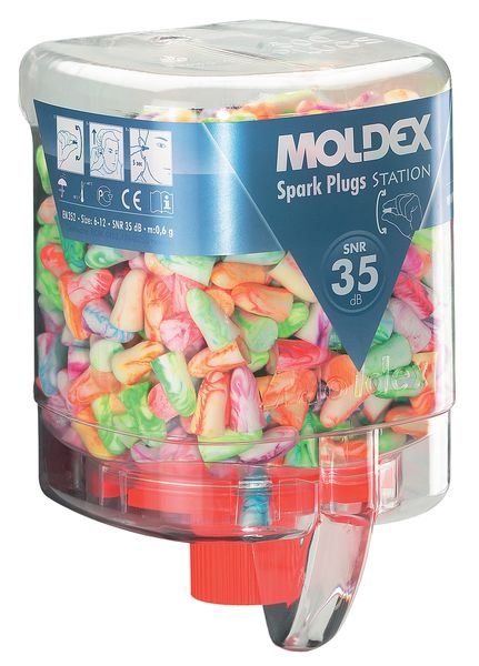 E-shop Zásobník na štuple do uší Moldex Spark Plugs® Station Veľkosť balenia: 250 párov