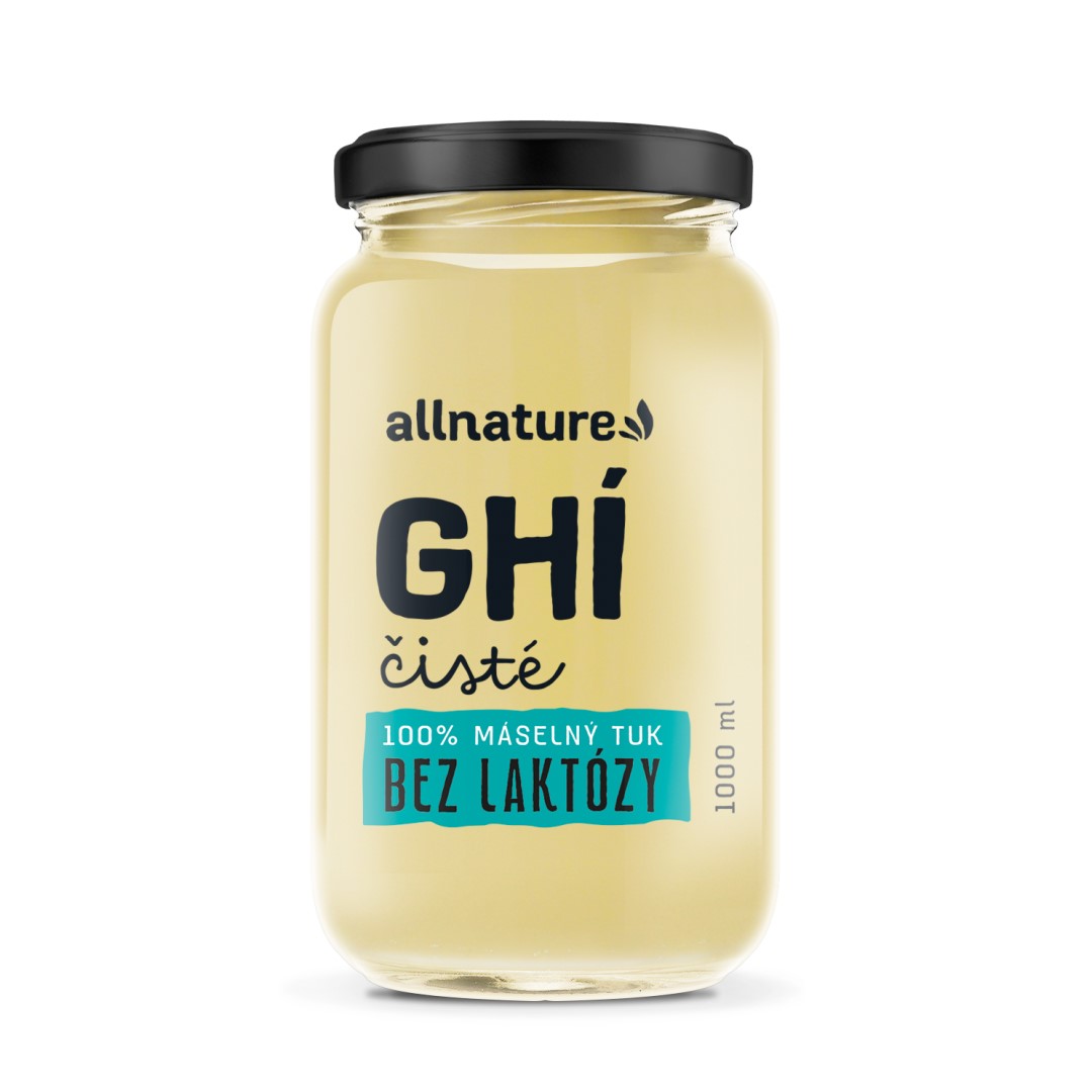 E-shop Allnature GHI - 100% maslový tuk 1000 ml