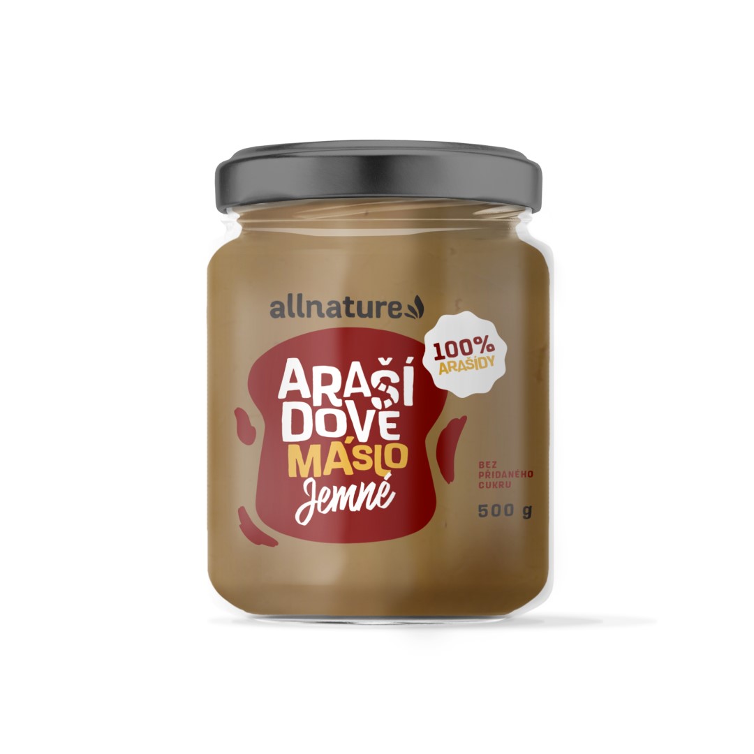 E-shop Allnature Arašidový krém jemný 500 g