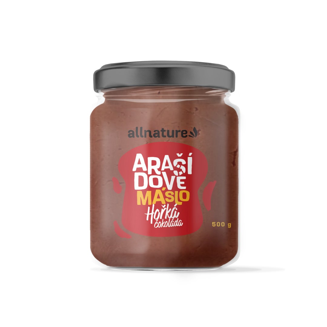 E-shop Allnature Arašidový krém s horkou čokoládou 500 g