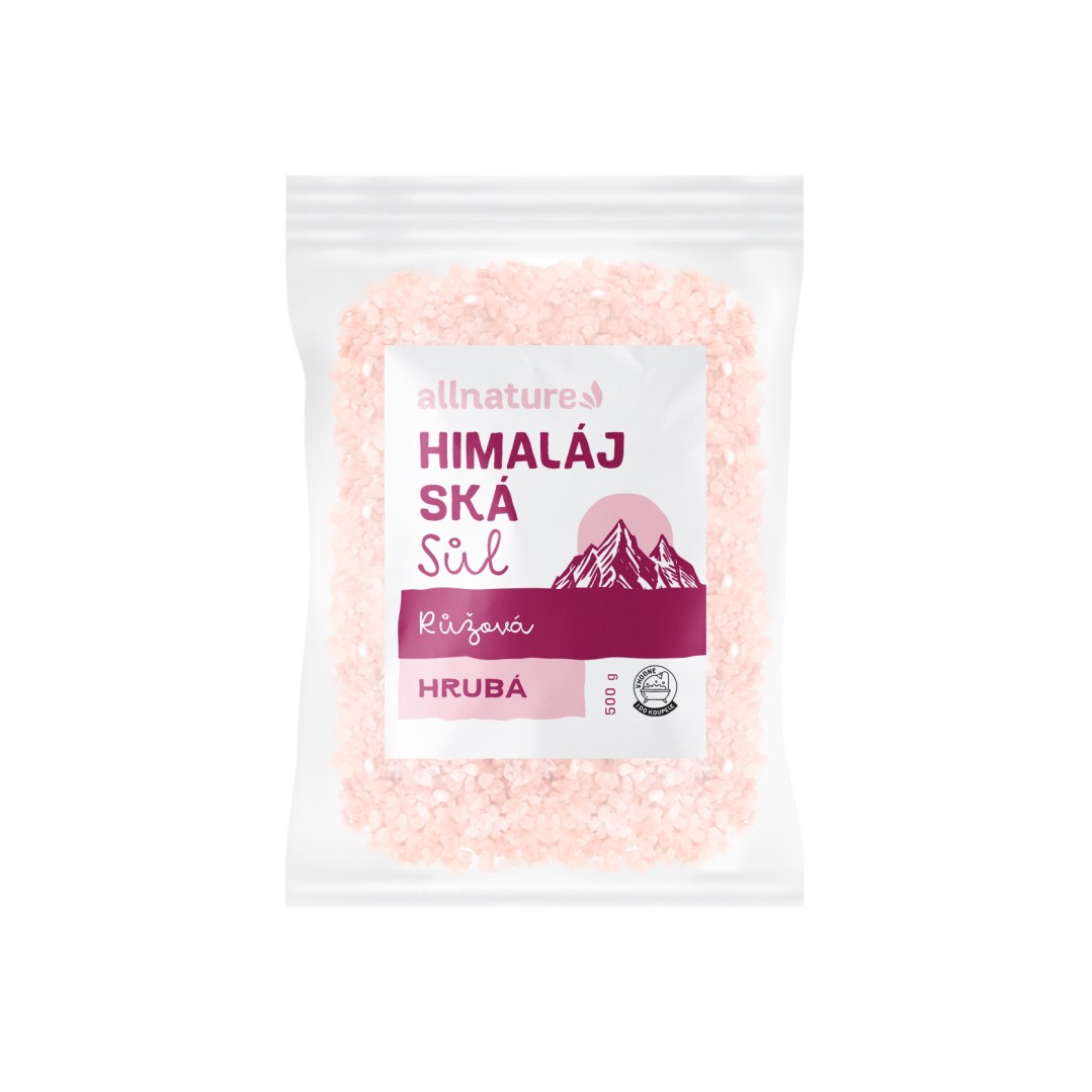 E-shop Allnature Himalájska soľ ružová hrubá 500 g