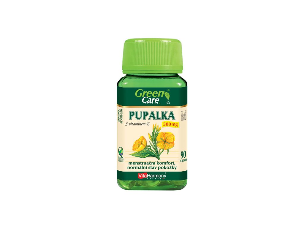 E-shop Pupalka 500 mg s vitamínom E - 90 kapsúl