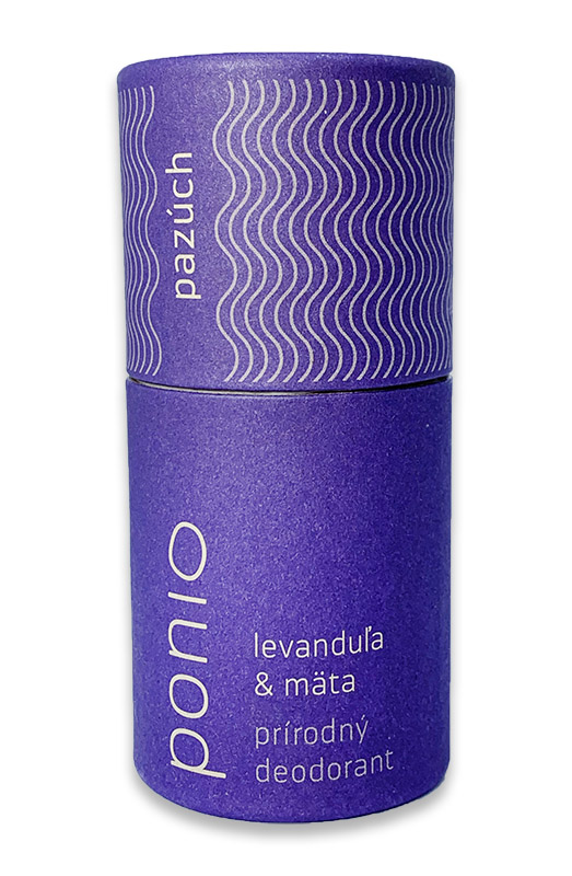 E-shop Ponio Levanduľa & mäta, prírodný deodorant 65g