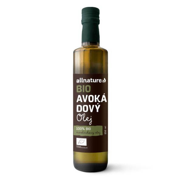 E-shop Allnature Avokádový olej BIO 250 ml