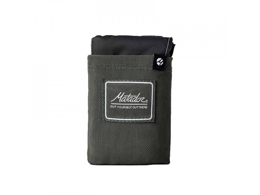 E-shop Matador vrecková deka Pocket Blanket 3.0 Farba: Zelená