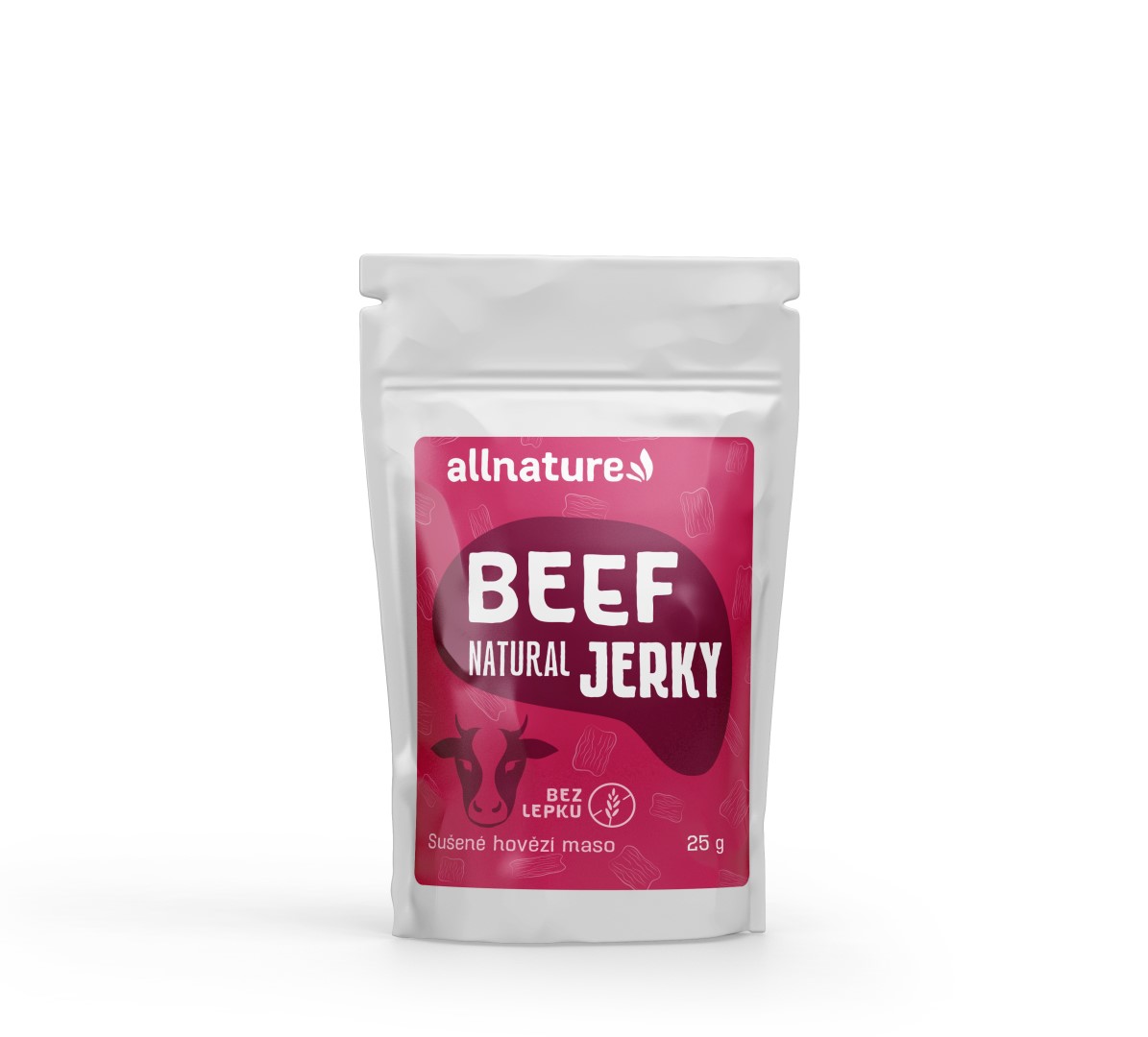 E-shop Allnature BEEF Natural jerky - sušené hovädzie mäso 25g