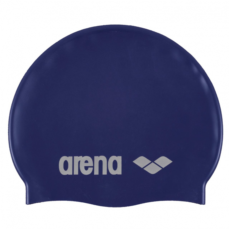 E-shop Arena CLASSIC SILICONE - plavecká čiapka pre dospelých Farba: Tmavo modrá