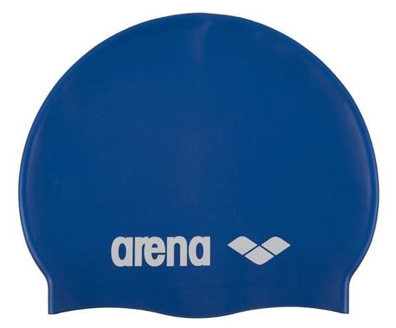 E-shop Arena CLASSIC SILICONE - plavecká čiapka pre dospelých Farba: Modrá