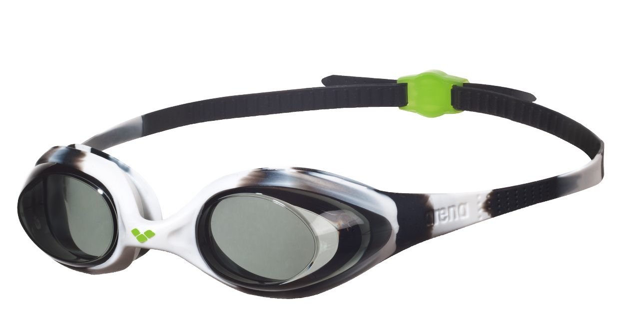 E-shop Arena Spider Junior - plavecké okuliare pre deti Farba: Čierna/Biela