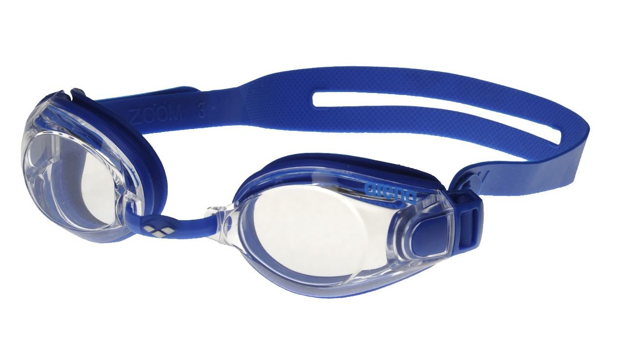 E-shop Arena Zoom X-Fit - plavecké okuliare Farba: Transparentná / modrá / modrá
