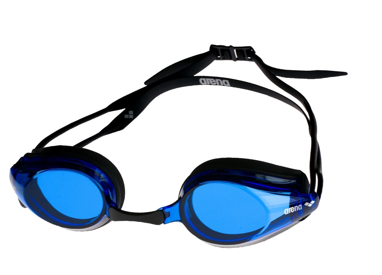 E-shop Arena Tracks - plavecké okuliare pre dospelých Farba: Modrá / čierna / čierna