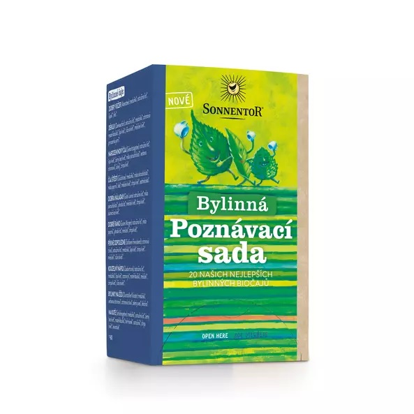 E-shop Sonnentor Bylinná Poznávacia sada čajov - porciovaný 28,5g