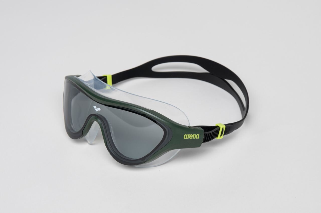 E-shop Arena The One - Maska plavecké okuliare pre dospelých Farba: Tmavo šedá / zelená / čierna