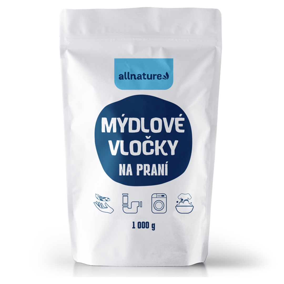 E-shop Allnature Mydlové vločky na pranie - 1000g