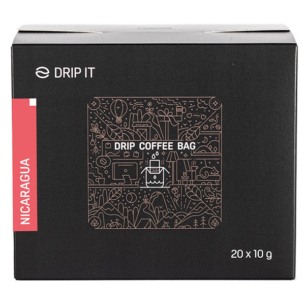 Drip it Nicaragua Prodecoop množstvo v balení: 20 káv