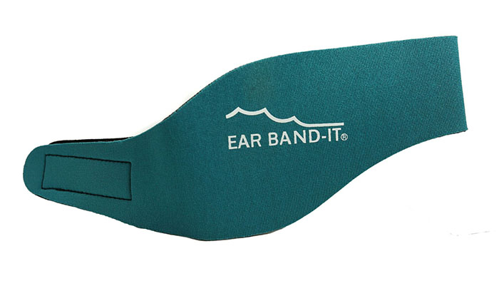 Ear Band-it® Teal Čelenka na plávanie Veľkosť čelenky: Stredná (4 - 9 rokov) Čelenka na plávanie