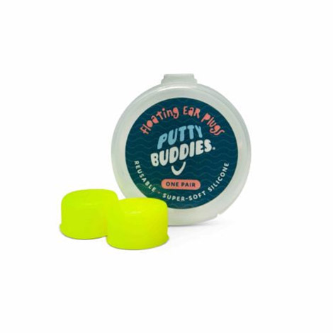 E-shop Putty Buddies - 1 pár Plávajúce silikónové štuple do uší Farba: Žltá