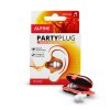 Partyplug white Packshot met travelcase en oordop witte achtergrond