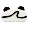 maska na oči spaní panda zezadu