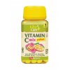 Vitamin C 100 mg MIX, pomeranč a malina 120 žvýk. tbl.